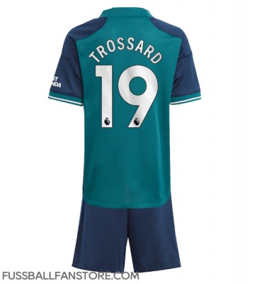 Arsenal Leandro Trossard #19 Replik 3rd trikot Kinder 2023-24 Kurzarm (+ Kurze Hosen)